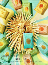 PUBLICITE ADVERTISING 026  1968   Guerlain savons Sapoceti mitsouko chant d'arom