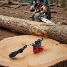 Guide d'affûtage de tronçonneuse multiangle avec 3 barres de lime pour des ré
