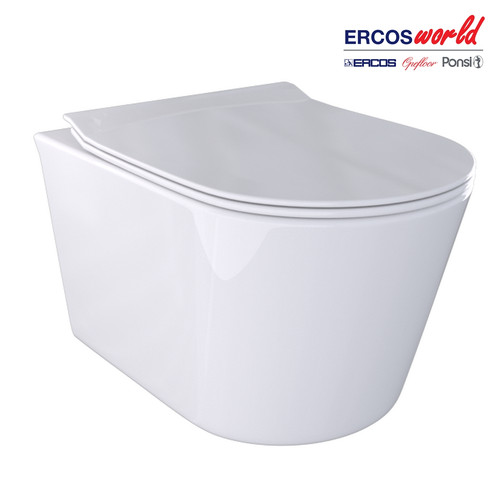 Suspendu installation - wc,