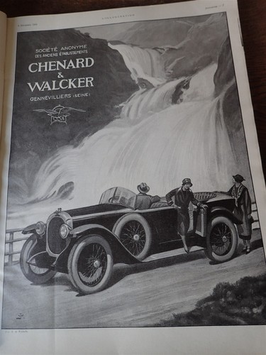 Chenard walcker automobile - chenard,