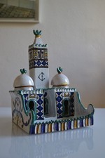 Encrier à godets couverts