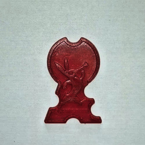 Logo plastique rouge - ,