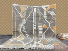 Tapis de zone sur mesure Beni Ourain, tapis de zone, tapis de salon, tapis ma...