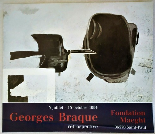 Braque georges affiche - braque,