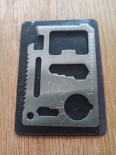 couteau carte acier inox