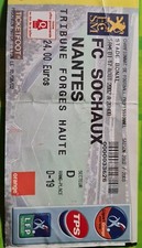 billet FC Sochaux - FC Nantes