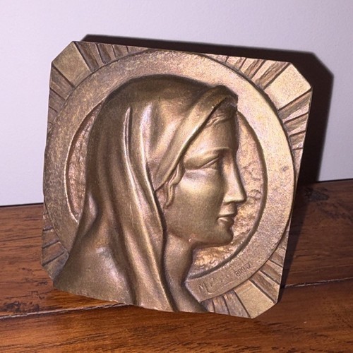 Cadre bronze vierge - bronze,