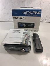 ALPINE CDE-100 Car Audio CD