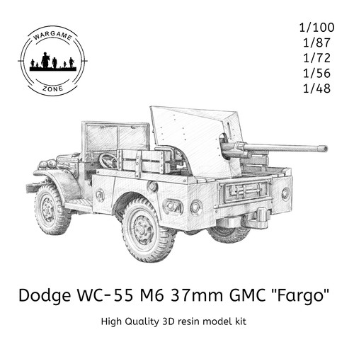 Dodge with 37mm gmc - with,