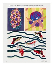 Art Nouveau Fleurs & Koi