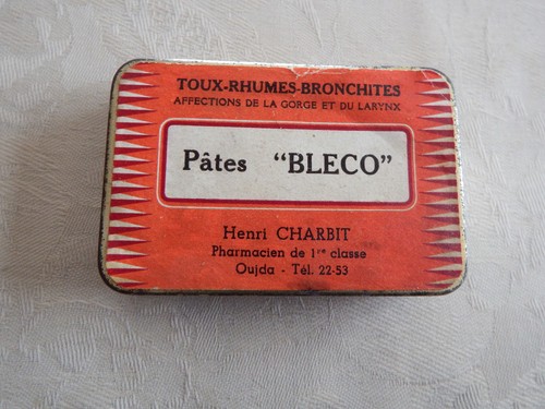 Ancienne boîte métal - ancienne,