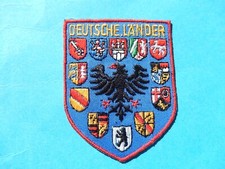 ECUSSON PATCH TISSU  BLASON ALLEMAGNE ARMOIRIE LANDER DEUTSCHE ETATS PAYS AIGLE