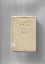 livre ancien collection Nelson la Chartreuse de Parme par Stendhal