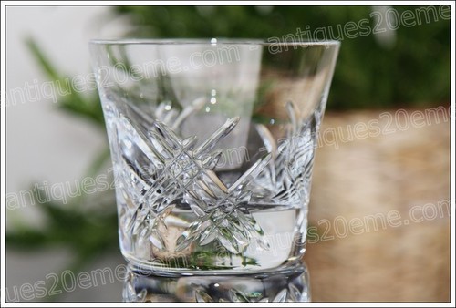 Verre whisky cristal de - à,