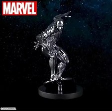 ✅ FIGURINE SURFER D’ARGENT