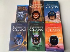 lot 6 livres série La Guerre des Clans CYCLE 3 - tomes 1 à 6 - Grands formats