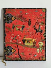 ++ Porte menu publicitaire Felice BISLERI c.1890/1900 FERRO CHINA carton gaufré