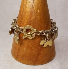 AGATHA DOG VINTAGE BIJOUX CHIEN  BRACELET BRELOQUES Scottish