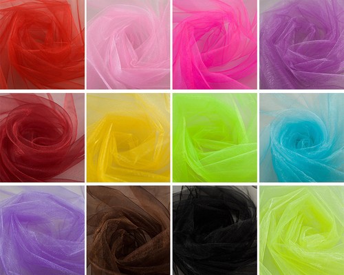 Large tissu organza - 9.1m, "