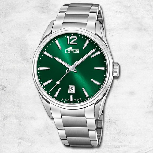 Lotus montre hommes - montre, acier