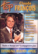 LIVRE PARTITIONS TOP CLAUDE FRANCOIS