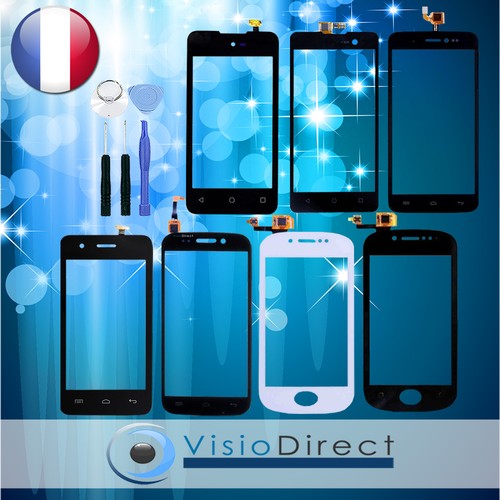 Ecran vitre tactile pour - , wiko