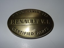 RENAULT V.I  INSIGNE - COLLECTION - LOSANGE - LOGO - Ancien Presse papier