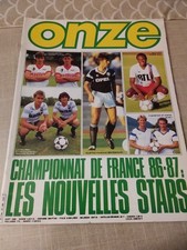 ONZE N*128 BILAN MEXICO 86 ARGENTINE MARADONA RFA FRANCE GUIDE D1 PSG MATRA OM