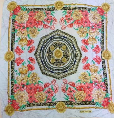 Foulard vintage 100 soie - vintage, pura