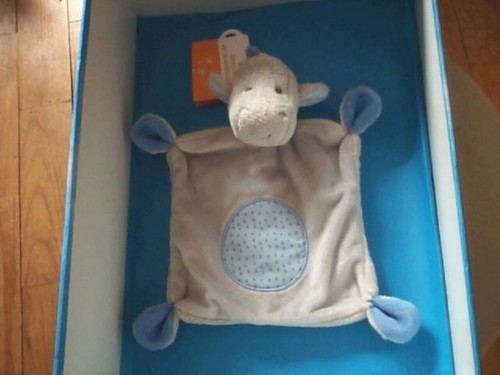 Doudou 4854 plat ane cheval - doudou,