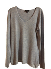 CAROLL pull bleu clair col v