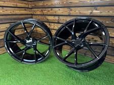 Roues Noires Forgées Style