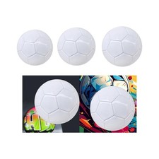 Ballon football blanc - de,