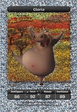 Carte Carrefour Dreamworks - Madagascar - Gloria - Carte spéciale N°79