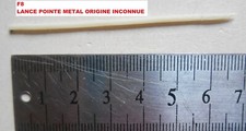 COPIES RESINE MOYEN AGE LANCE POINTE METAL 54mm STARLUX  JIM MARQUE INCONNUE