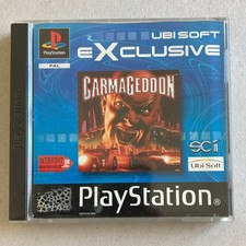Carmageddon PS1 Bon état Compatible PS2 et PS3 Playstation