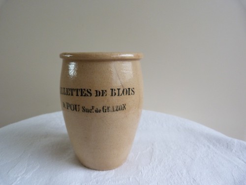 Ancien petit pot - , rillettes