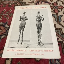 Germaine RICHIER Catalogue