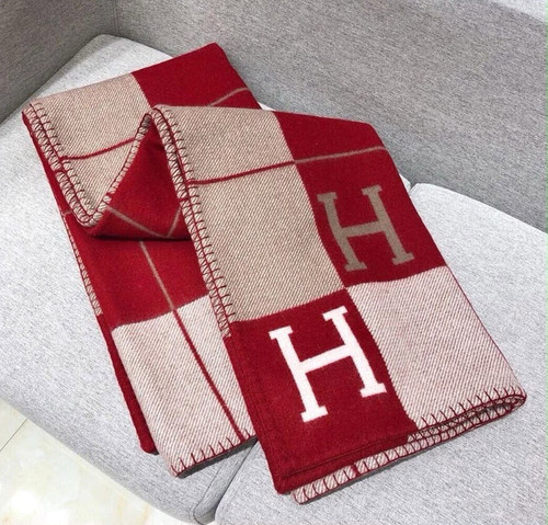 Hermes large rouge - large, red