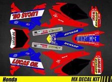 Kit Déco Moto pour / Mx Decal Kit for Honda CRF - Lucas Oil