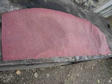 Moquette plage arriere - de,