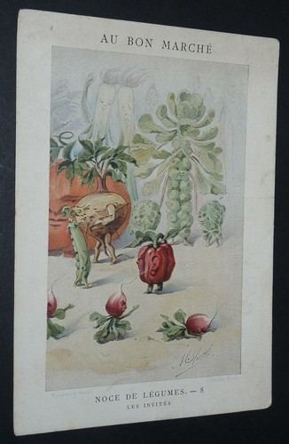 Chromo 1906 bon marche - 1906, au