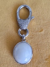 Ancien Pendentif Ti Sento En Argent 925 Avec Zircone 30g Ou Porte-clés 