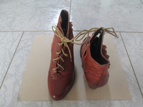 Bottines camel nina - bottines,