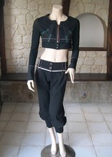 Superbe ensemble 2 pièces LMV 36 veste courte et pantacourt en excellent état !