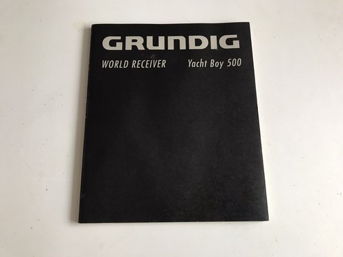 Grundig world receiver yacht - receiver,