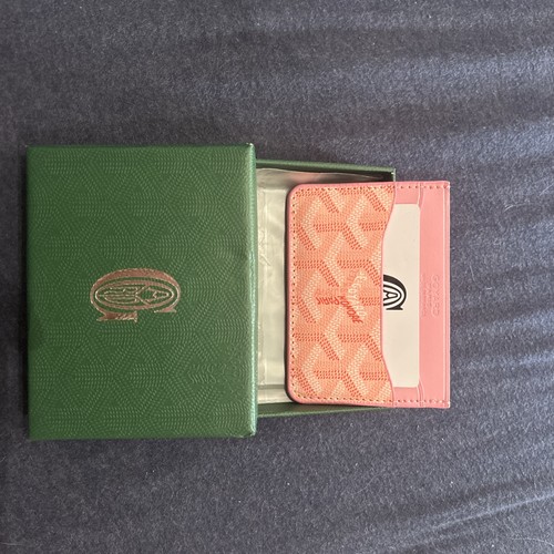 Porte carte goyard orange - porte-carte,