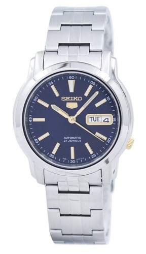 Seiko automatique bleu - 5,