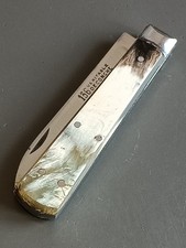 ANCIEN COUTEAU GARONNAIS, 136 DECONCHE, THIERS, XXème, manche corne.