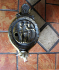 lampe à huile bronze LES TROIS GRACES